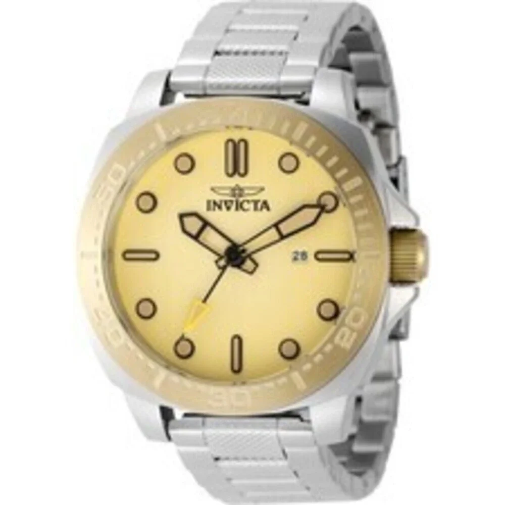 NWT Invicta 49102  Speedway | Quartz | Yellow | Men's Watch